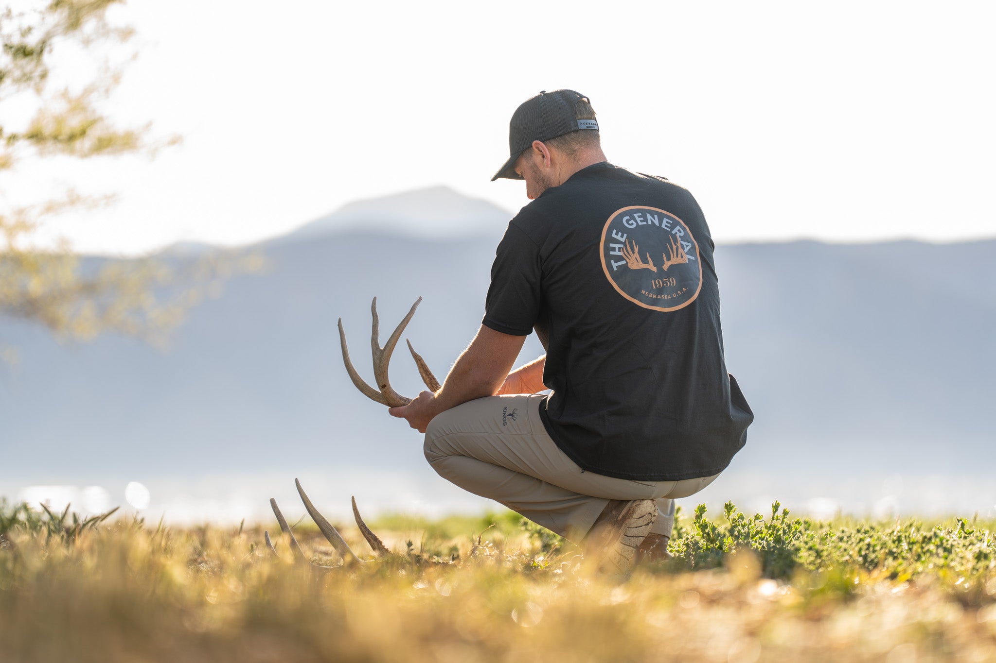 The General – Sunset Emblem Tee