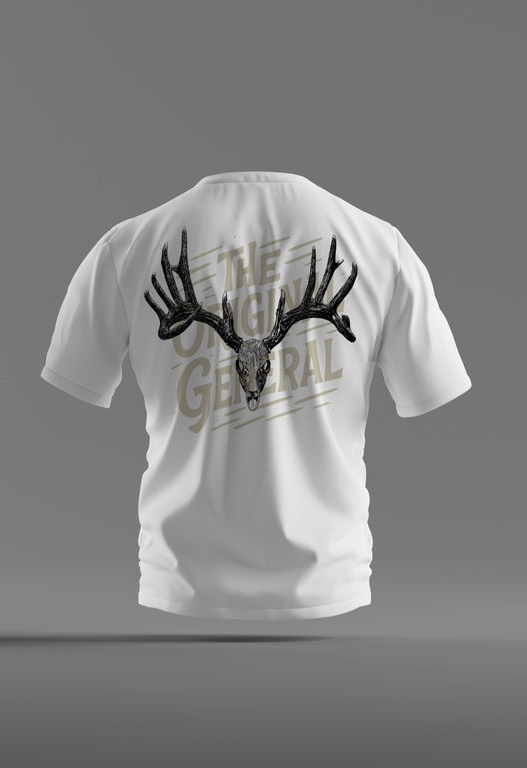 The Original General – Euro Tee (White)