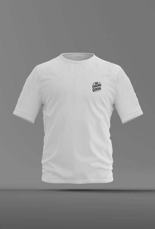 The Original General – Euro Tee (White)