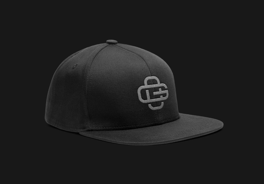 OG Stealth – Monochrome Monogram Snapback